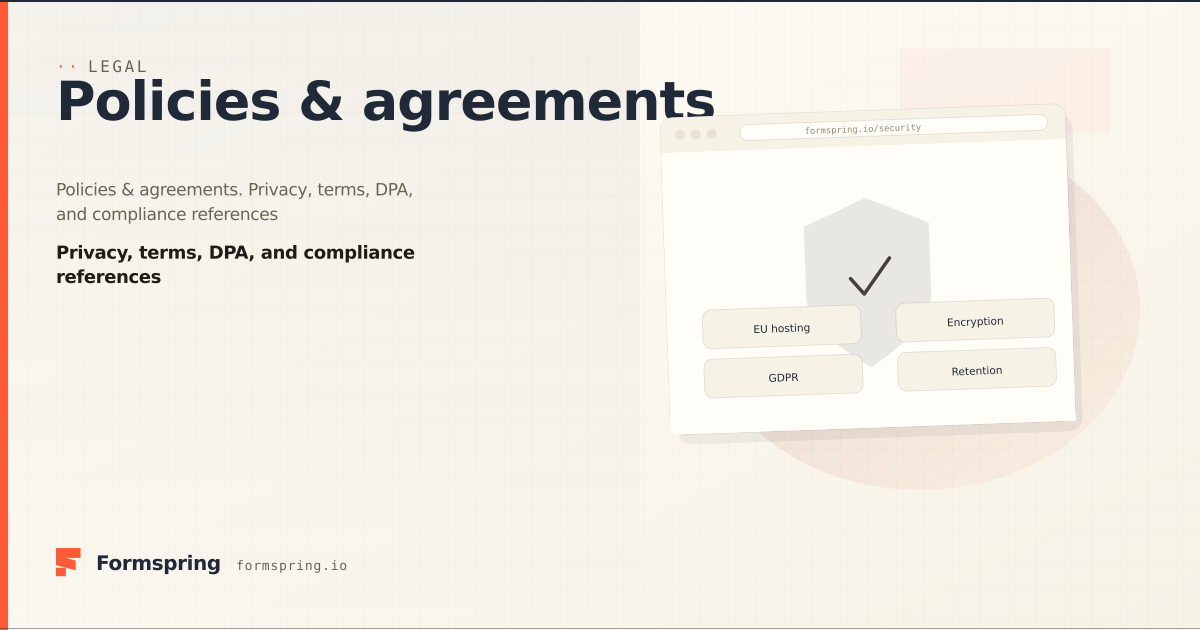 Data Processing Addendum - Formspring